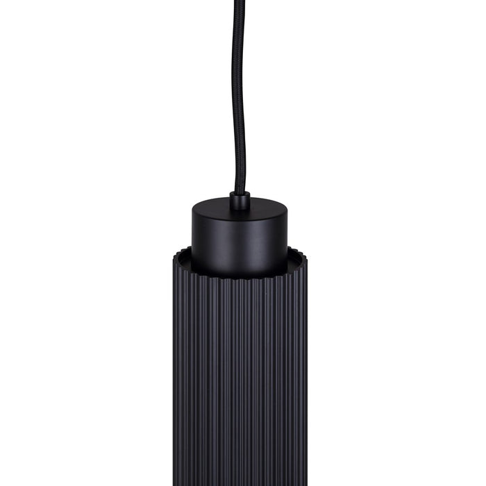 Canarm Cohen 1 Light 4.75" Pendant, Matte Black