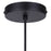 Canarm Cohen 1 Light 4.75" Pendant, Matte Black
