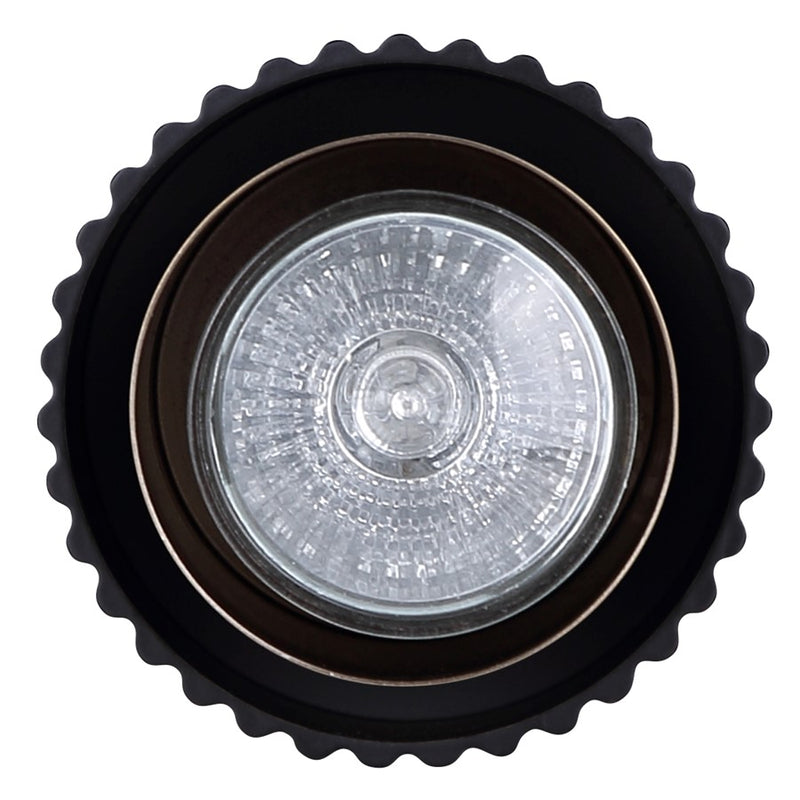 Canarm Cohen 4.75in 1-Light Pendant | Modern Matte Black and Gold Steel | Kitchen Island & Dining Room | 4.75 x 4.75 x 13.5 in | Model IPL1231A01BKG10