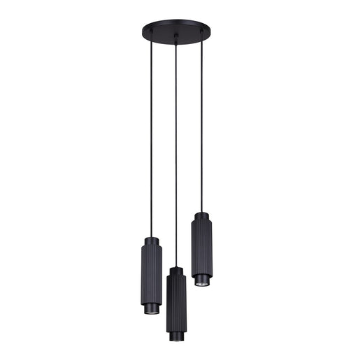 Canarm Cohen 3 Light 13" Pendant, Black