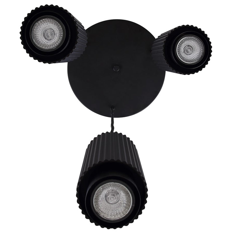 Canarm Cohen 3 Light 13" Pendant, Black