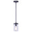 Canarm Britton 1 Light Pendant, Matte Black - IPL1234A01BK