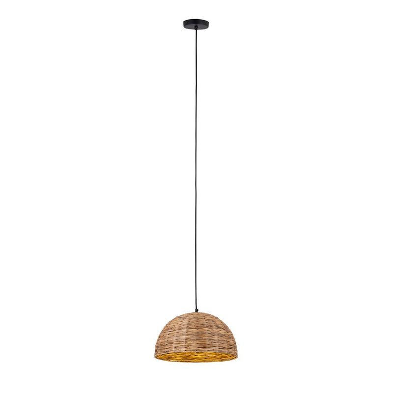 Canarm Kaia 1 Light 20" Pendant, Natural