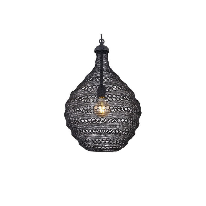 Canarm Madison 1 Light 14.5" Pendant, Black