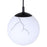 Canarm Halsey 1 Light 9.75" Pendant, Black