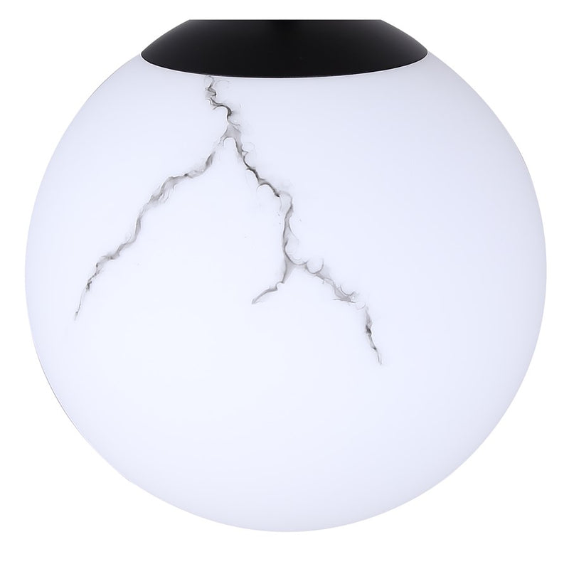 Canarm Halsey 1 Light 9.75" Pendant, Black