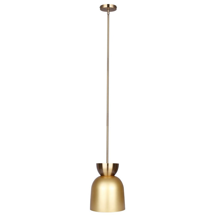 Canarm Aurea 1 Light 9" Pendant, Gold