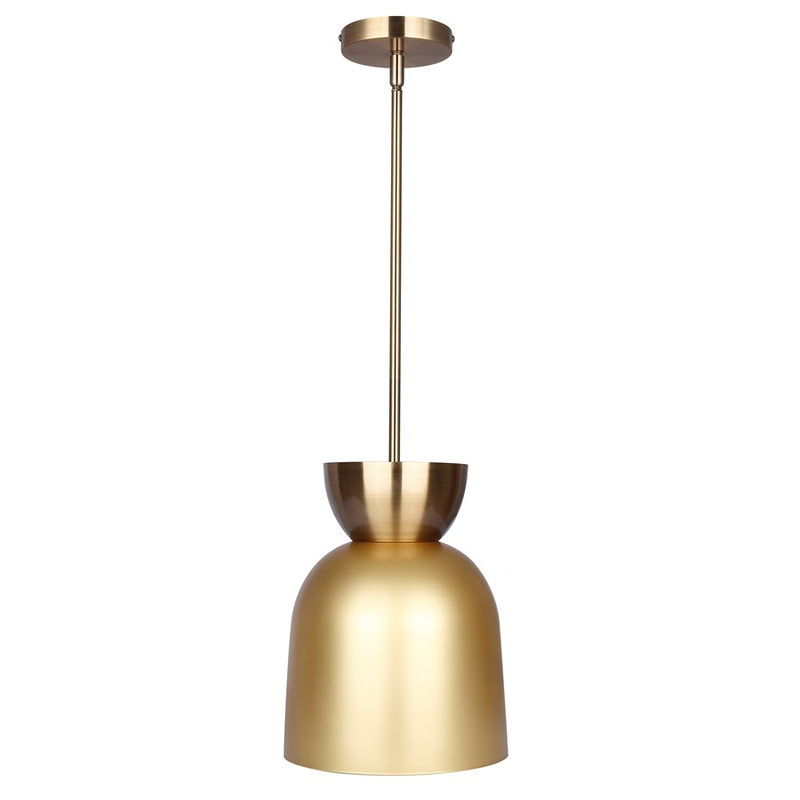 Canarm Aurea 1 Light 9" Pendant, Gold