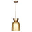 Canarm Aurea 1 Light 9" Pendant, Gold