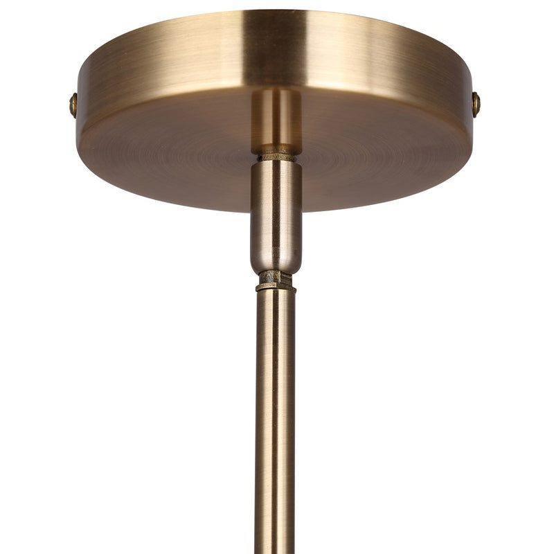 Canarm Aurea 1 Light 9" Pendant, Gold