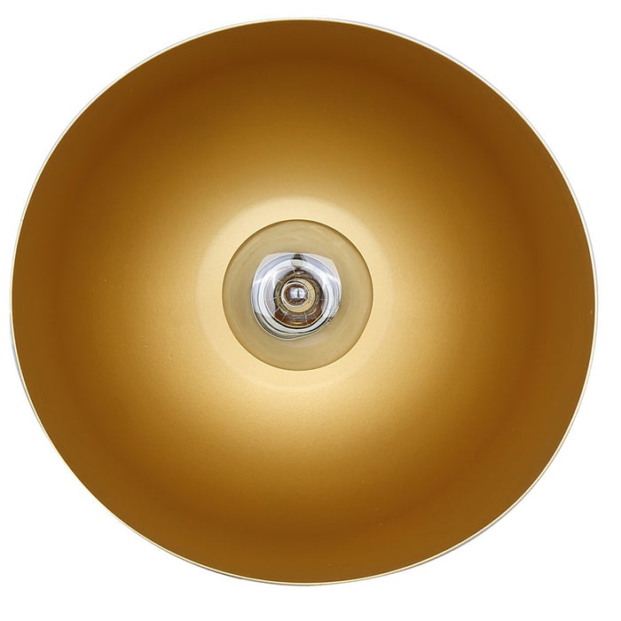 Canarm Aurea 1 Light 9" Pendant, Gold