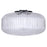 Canarm Ledger 1 Light 10.5" Pendant, Black