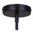 Canarm Ledger 1 Light 10.5" Pendant, Black