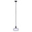 Canarm Ledger 1 Light 10.5" Pendant, Black