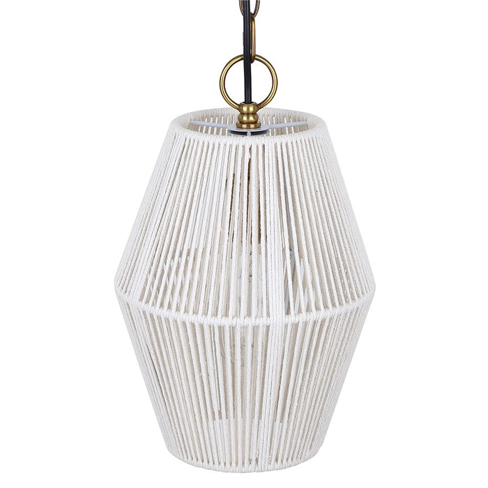 Canarm Klima 1 Light 8.5" Pendant, Gold