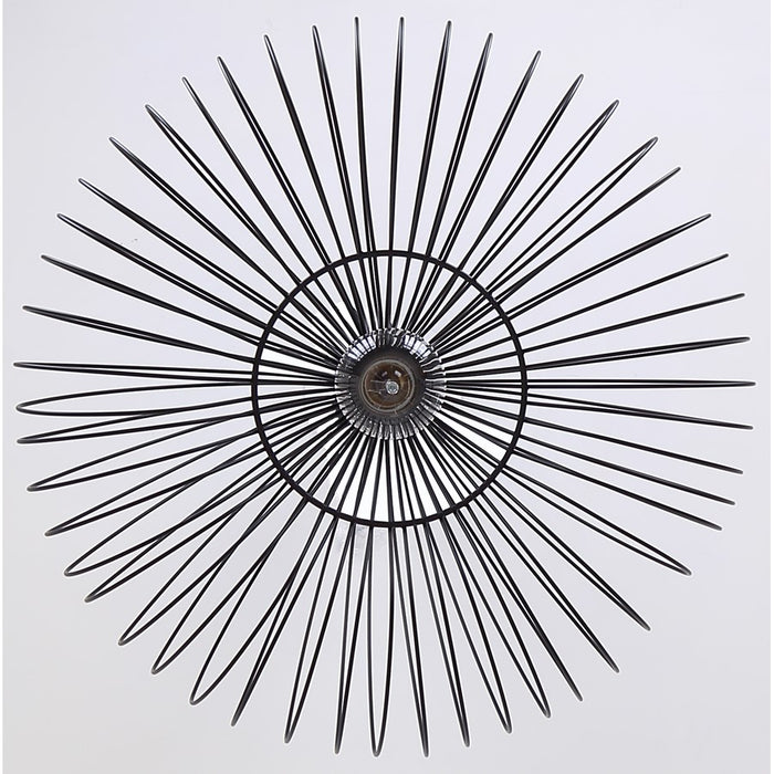 Canarm Stockholm 1 Light 16" Pendant, Black
