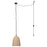 Canarm Malmo 1 Light 12" Pendant, Matte Black