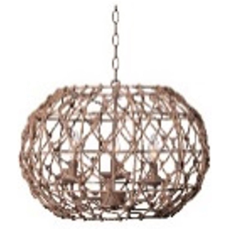 Canarm Aura 3 Light 20" Pendant, Brown
