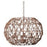 Canarm Aura 3 Light 20" Pendant, Brown - IPL2124B03BR20