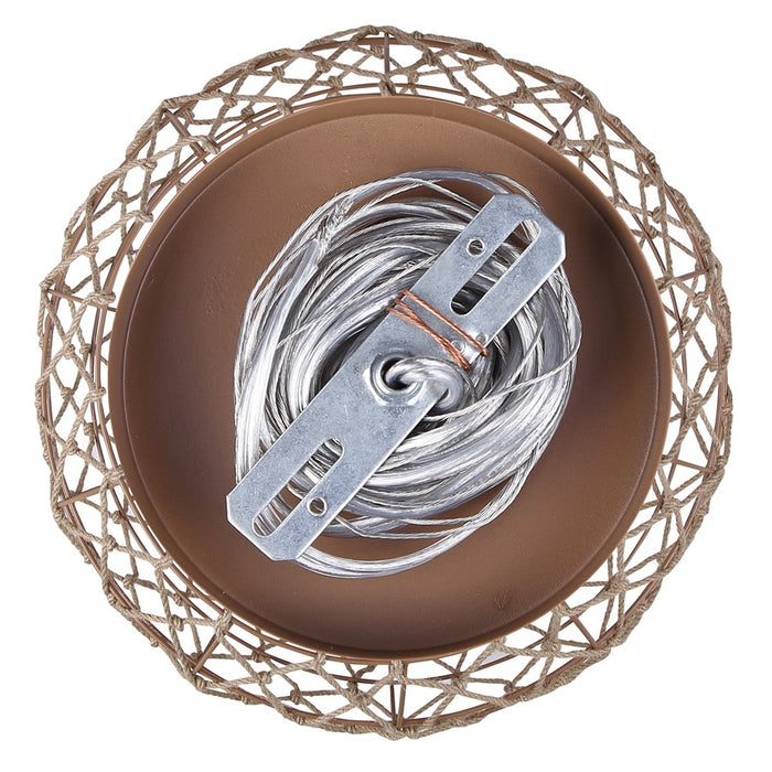 Canarm Aura 3 Light 20" Pendant, Brown