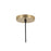 Canarm Kali 1 Light 9.8" Pendant, Black