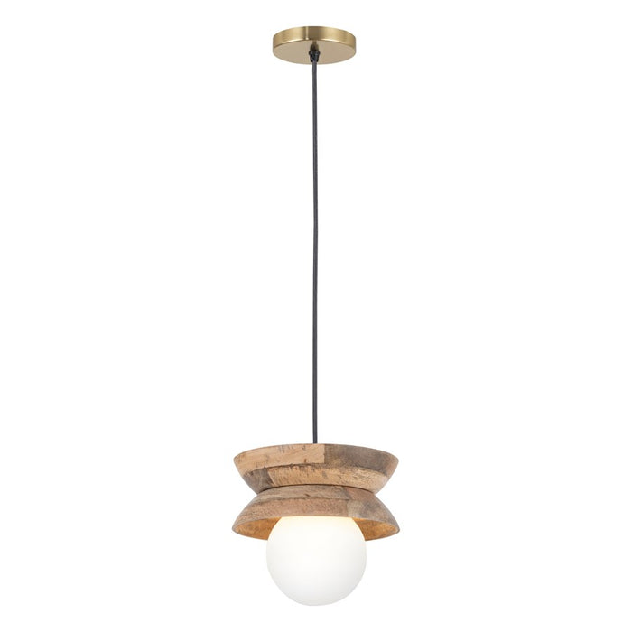 Canarm Kali 1 Light 9.8" Pendant, Black