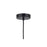 Canarm Eden 1 Light 5.5" Pendant, Matte Black