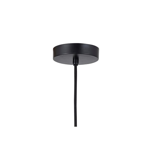 Canarm Eden 1 Light 5.5" Pendant, Matte Black