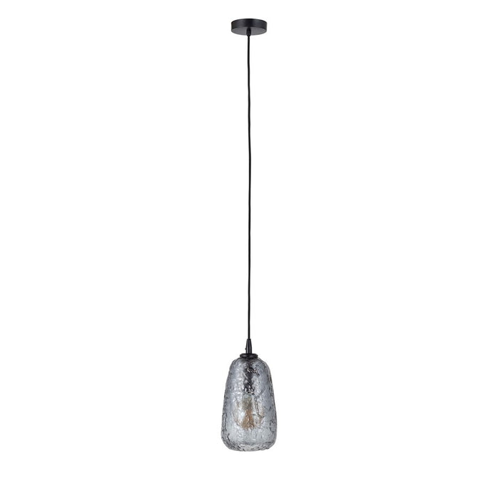 Canarm Eden 1 Light 5.5" Pendant, Matte Black