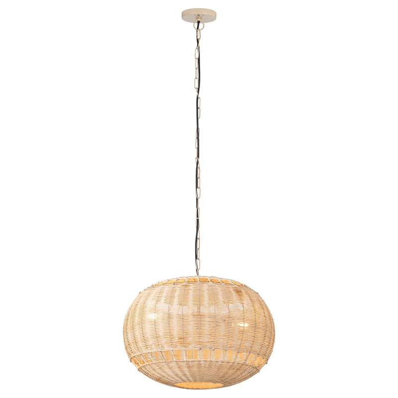 Canarm Sidney 3 Light 23.5" Pendant, Natural
