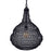 Canarm Agra 1 Light 14.5" Swag Pendant, Black