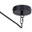 Canarm Agra 1 Light 14.5" Swag Pendant, Black