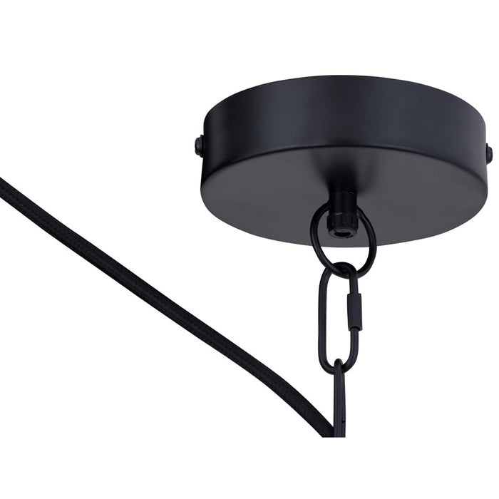 Canarm Agra 1 Light 14.5" Swag Pendant, Black