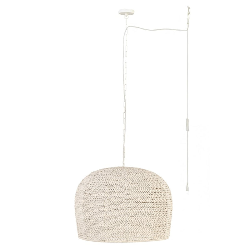 Canarm Kutna 3 Light 26" Swag Pendant, Natural