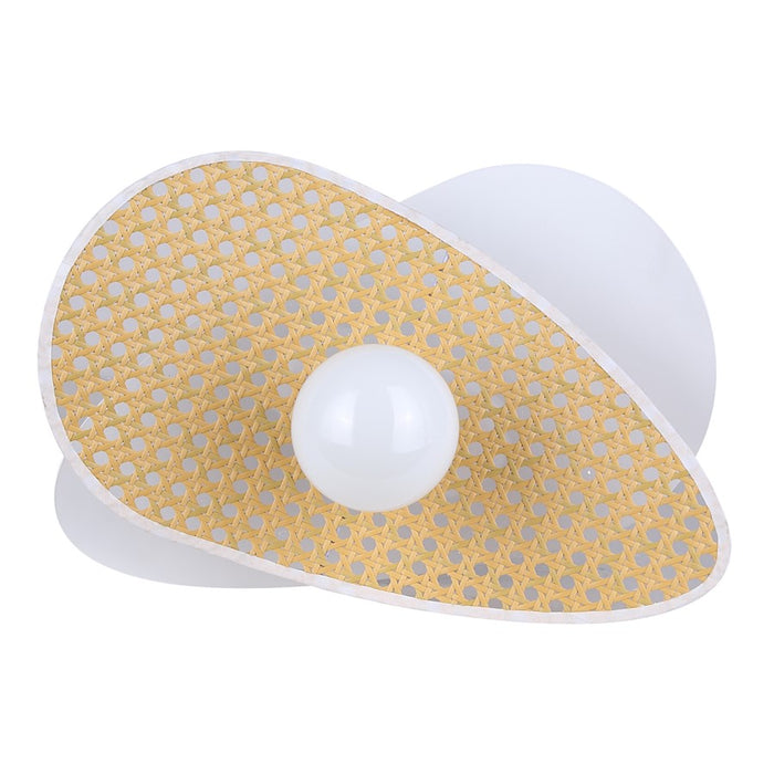 Canarm Elodie 1 Light 13.75" Pendant, Matte White