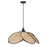 Canarm Madison 1 Light 23.6" Pendant, Matte Black