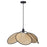 Canarm Madison 1 Light 23.6" Pendant, Matte Black