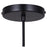 Canarm Madison 1 Light 23.6" Pendant, Matte Black