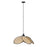Canarm Madison 1 Light 23.6" Pendant, Matte Black