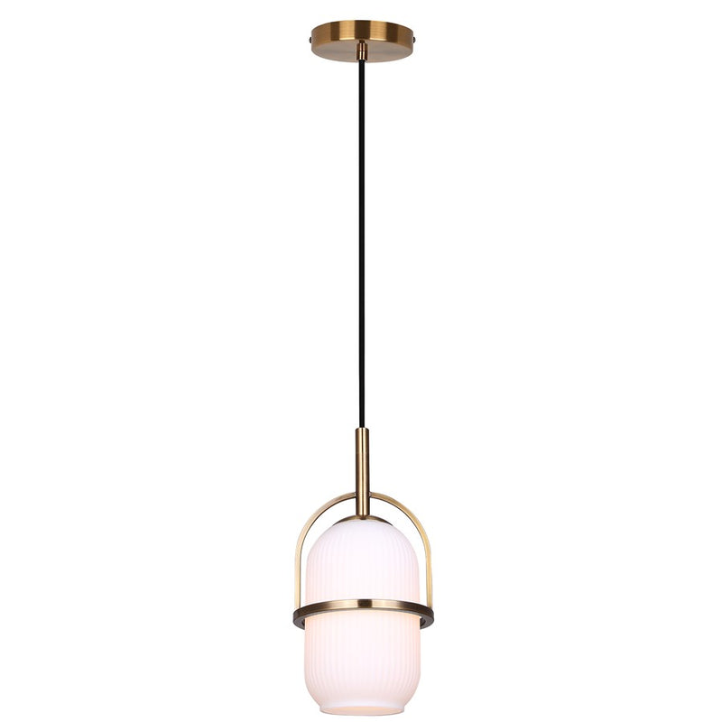 Canarm Eve 1 Light 6" Pendant, Gold