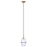 Canarm Eve 1 Light 6" Pendant, Gold