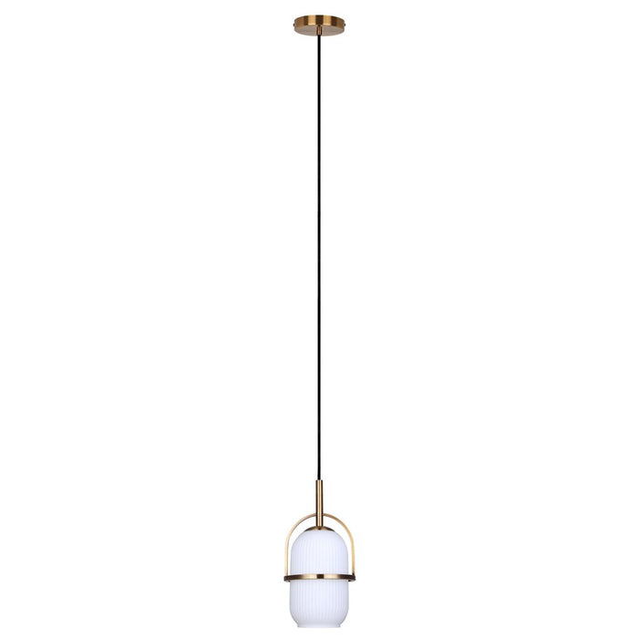 Canarm Eve 1 Light 6" Pendant, Gold