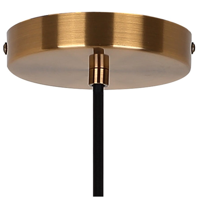 Canarm Eve 1 Light 6" Pendant, Gold