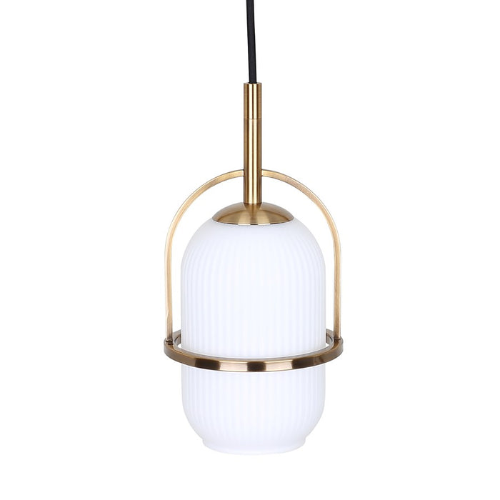 Canarm Eve 1 Light 6" Pendant, Gold