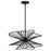 Canarm Channel 1 Light 20" Pendant, Black