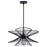Canarm Channel 1 Light 20" Pendant, Black