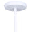 Canarm Channel 1 Light 20" Pendant, White