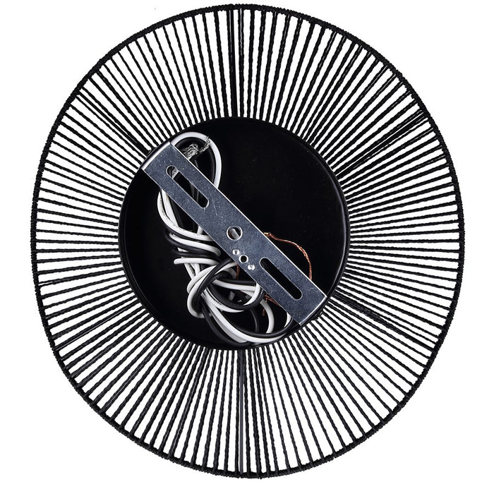 Canarm Georgia 1 Light 20" Pendant, Black
