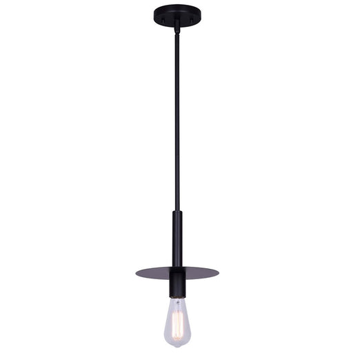 Canarm Viggo 1 Light 8" Pendant, Black