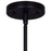 Canarm Viggo 1 Light 8" Pendant, Black